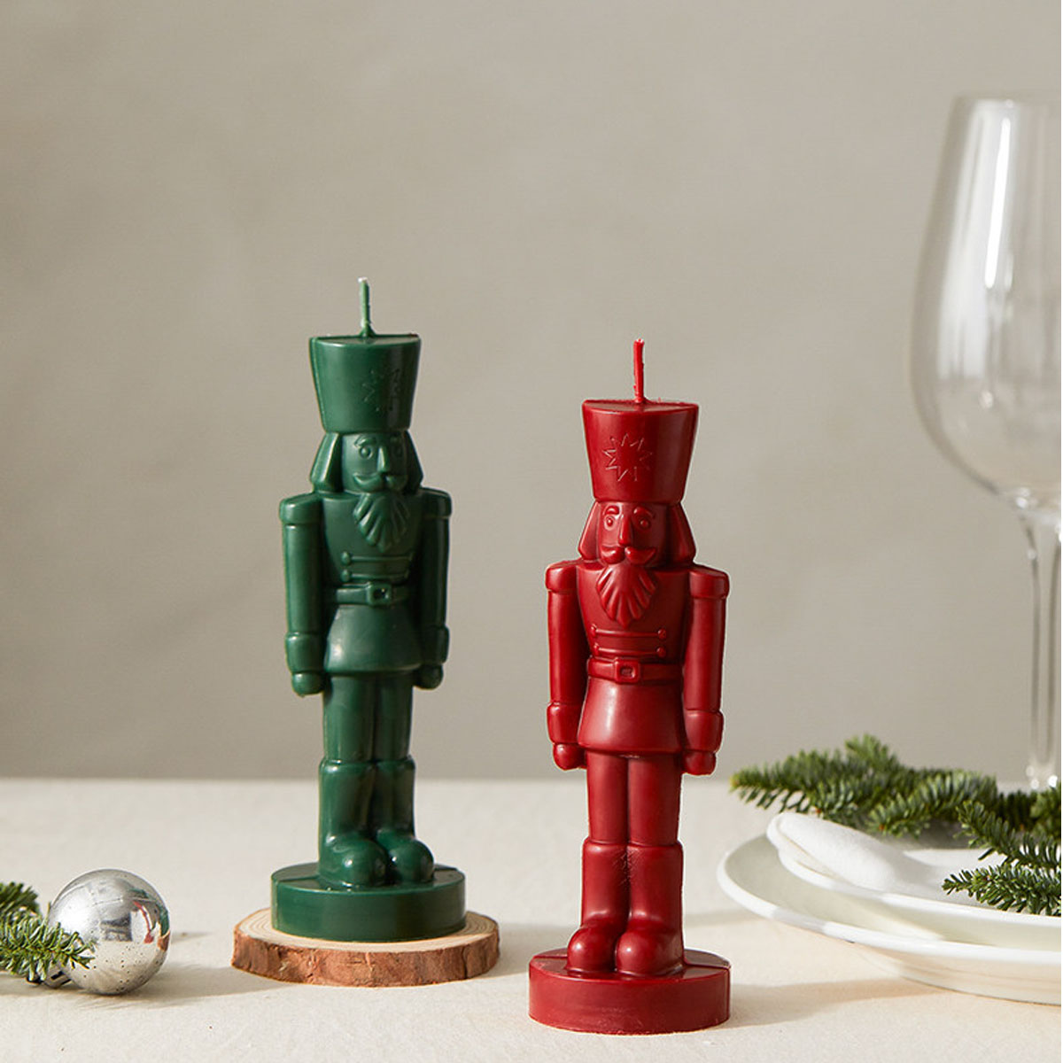 Soap Making In Home - Large Nutcracker Soldier Plastic Candle Mold