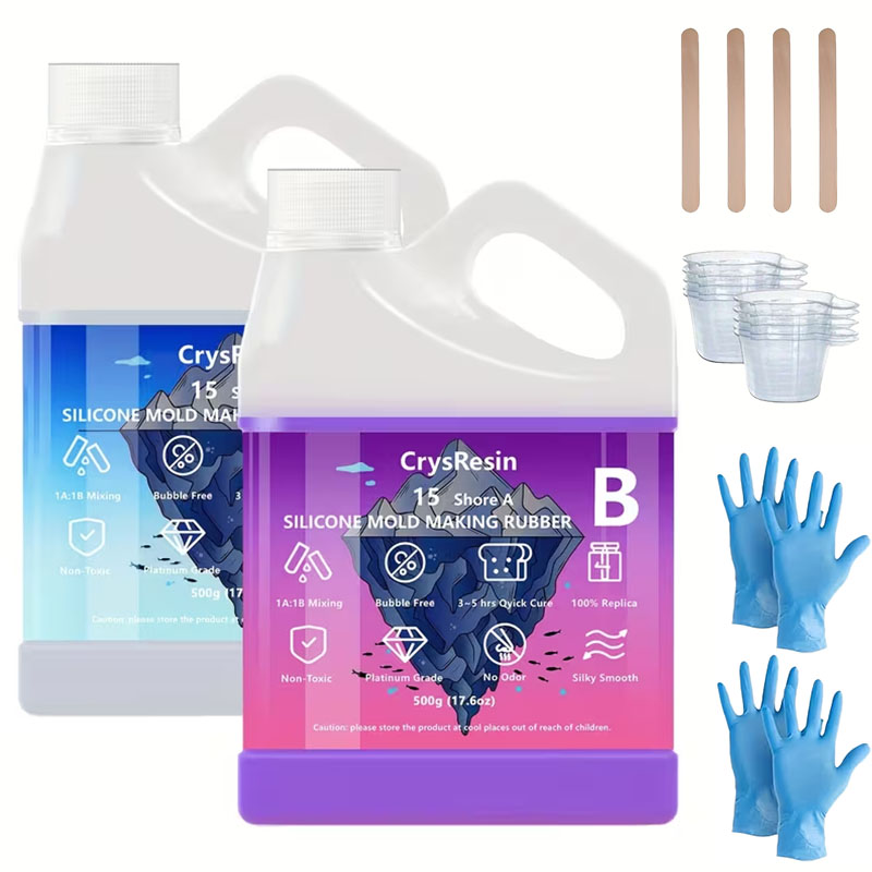 Soap Making Diy - 500ml 2 Bottles Liquid Silicone for
