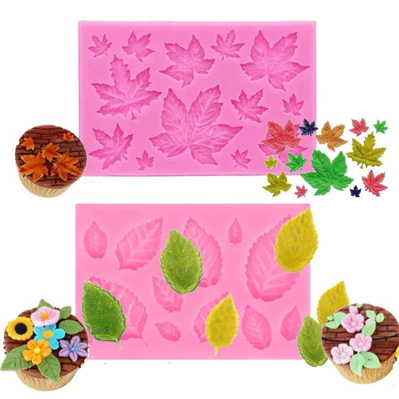 Soap Making Diy - Maple Leaf Silicone Mold Set for