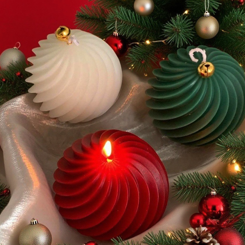 Spiral stripe Ball Silicone Ca - огляд і ціна Soap Making In Home
