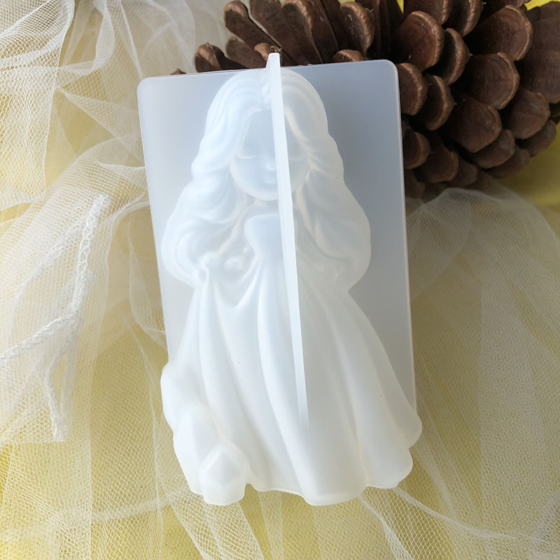 3D Cute Princess Silicone Cand - огляд і ціна Soap Making Tray