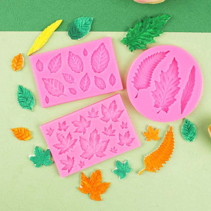 Maple Leaf Silicone Mold Set f - огляд і ціна Soap Making Diy