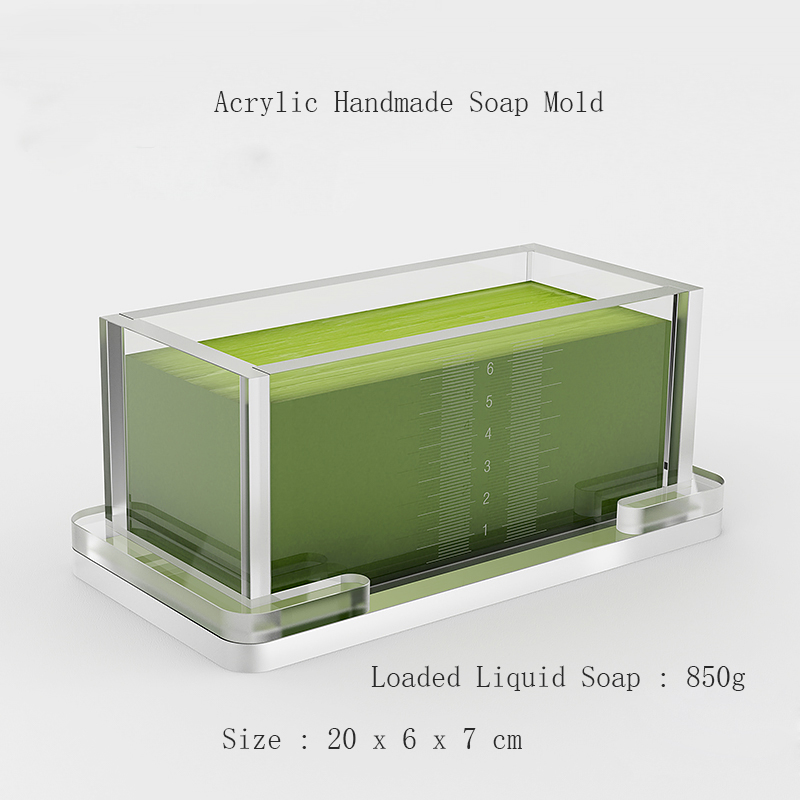 Acrylic Rendering Soap Mold Mo - огляд і ціна Soap Making Diy Kit