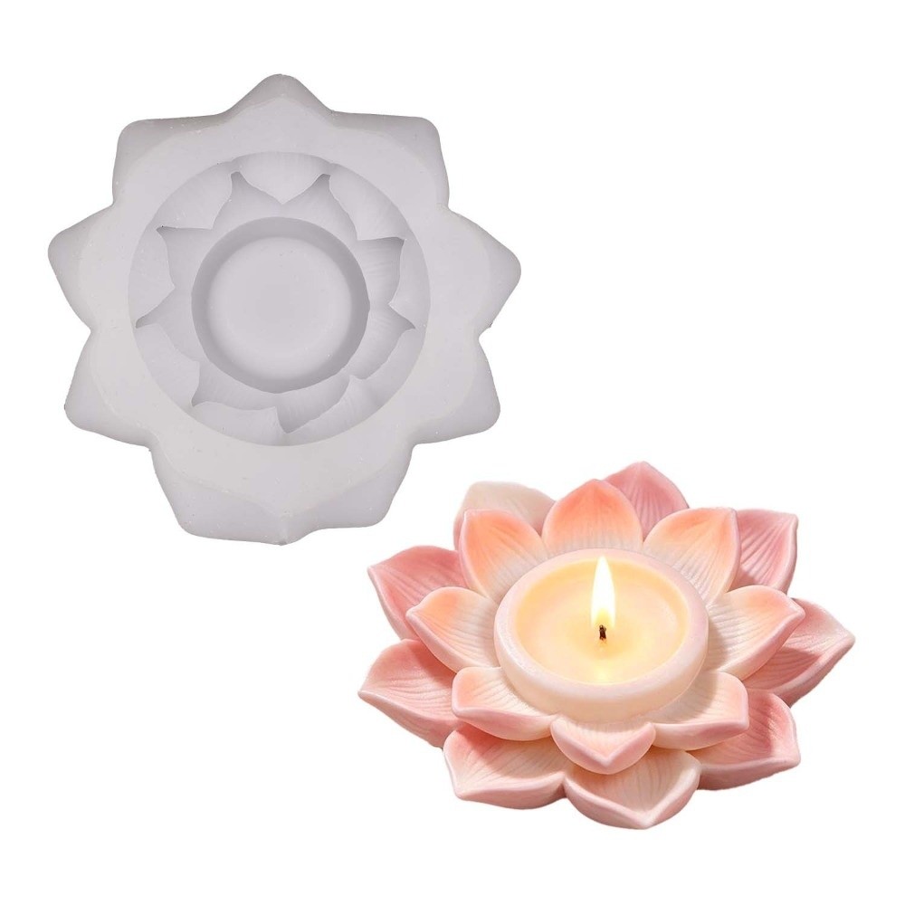 Creative 3D Lotus Candle Base  - огляд і ціна Soap Making Base