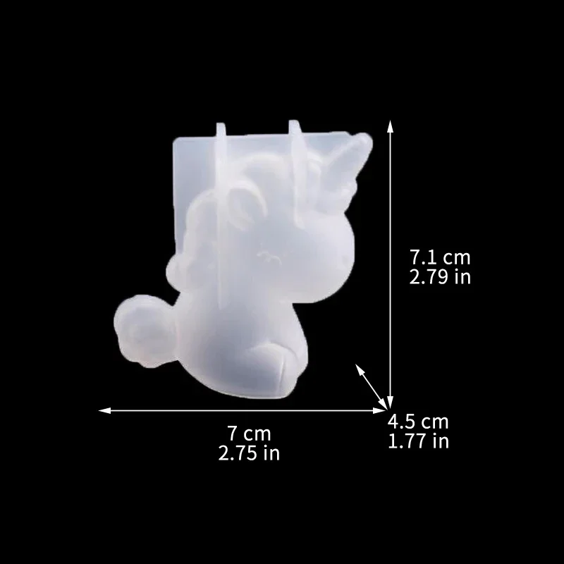 3D Geometric Silicone Unicorn  - огляд і ціна Soap Making Tray