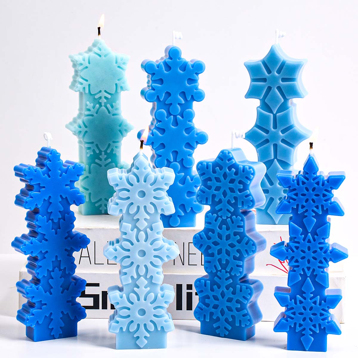Christmas Snowflake Candle Mol - огляд і ціна Soap Making In Home