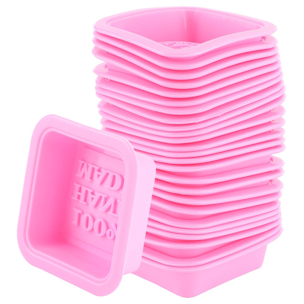 25PCS Reusable Silicone Silico - огляд і ціна Soap Making Tray