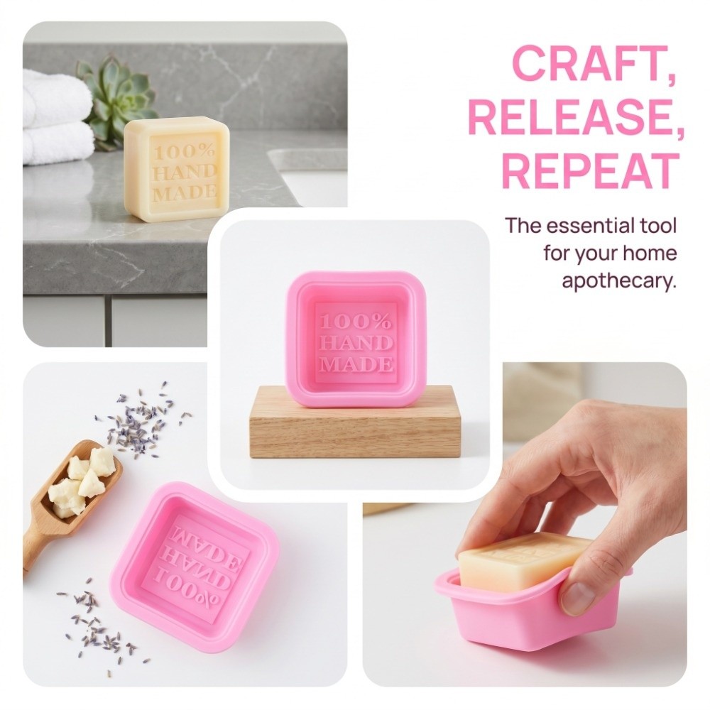 25PCS Reusable Silicone Silico - огляд і ціна Soap Making Tray