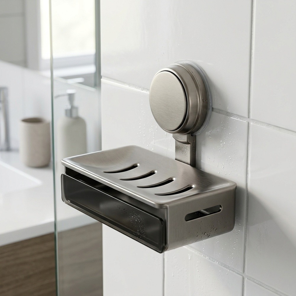 Wall Mounted Soap Dish for Bat - огляд і ціна Soap Dish Draining