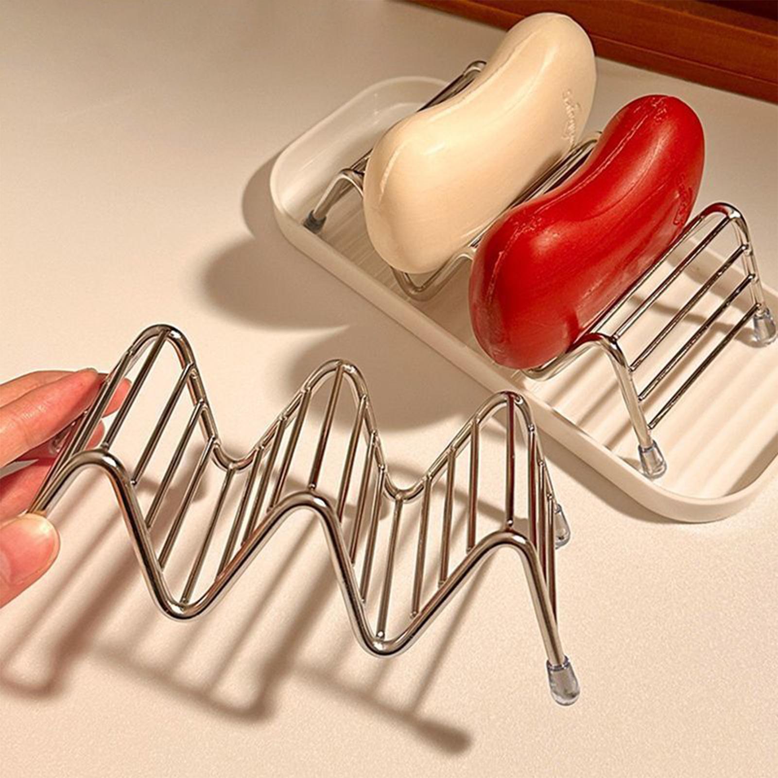Stainless Steel Soap Holder Sh - огляд і ціна Soap Dish Draining