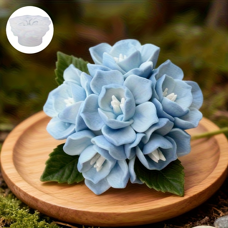 1 Hydrangea Candle Silicone Mo - огляд і ціна Soap Making Tray