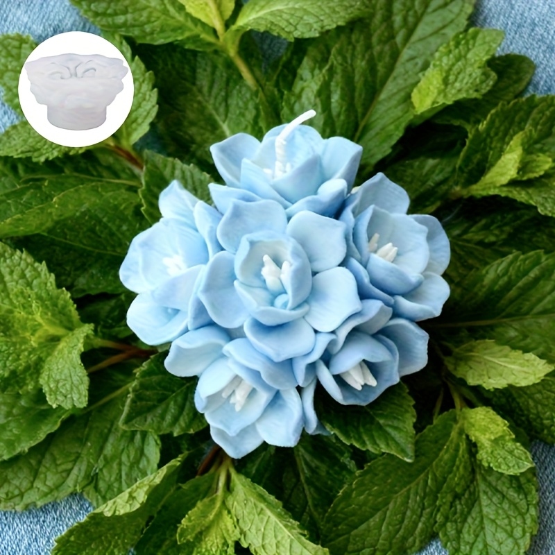 1 Hydrangea Candle Silicone Mo - огляд і ціна Soap Making Tray