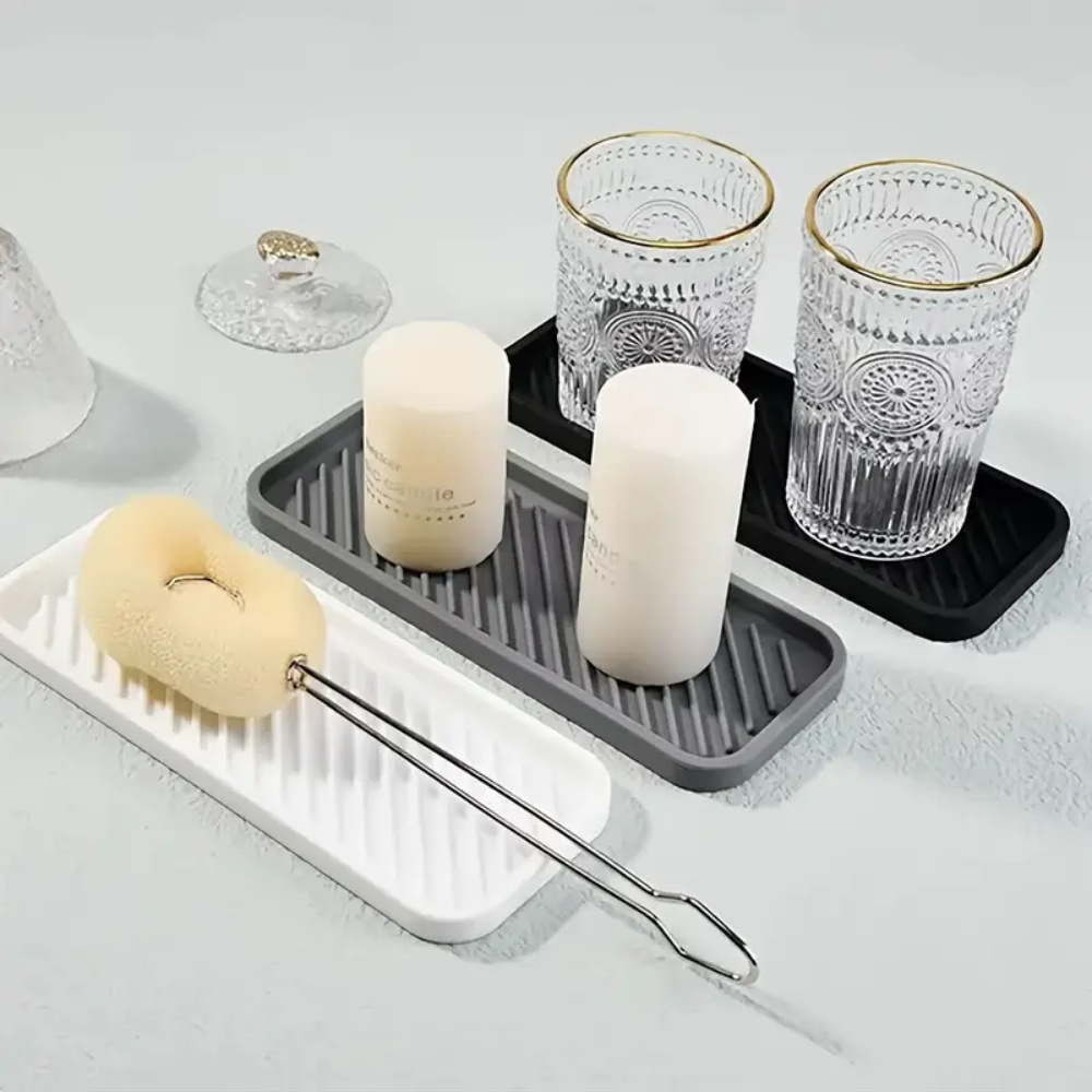 1 Silicone Sink Splash Guard a - огляд і ціна Soap Making Tray