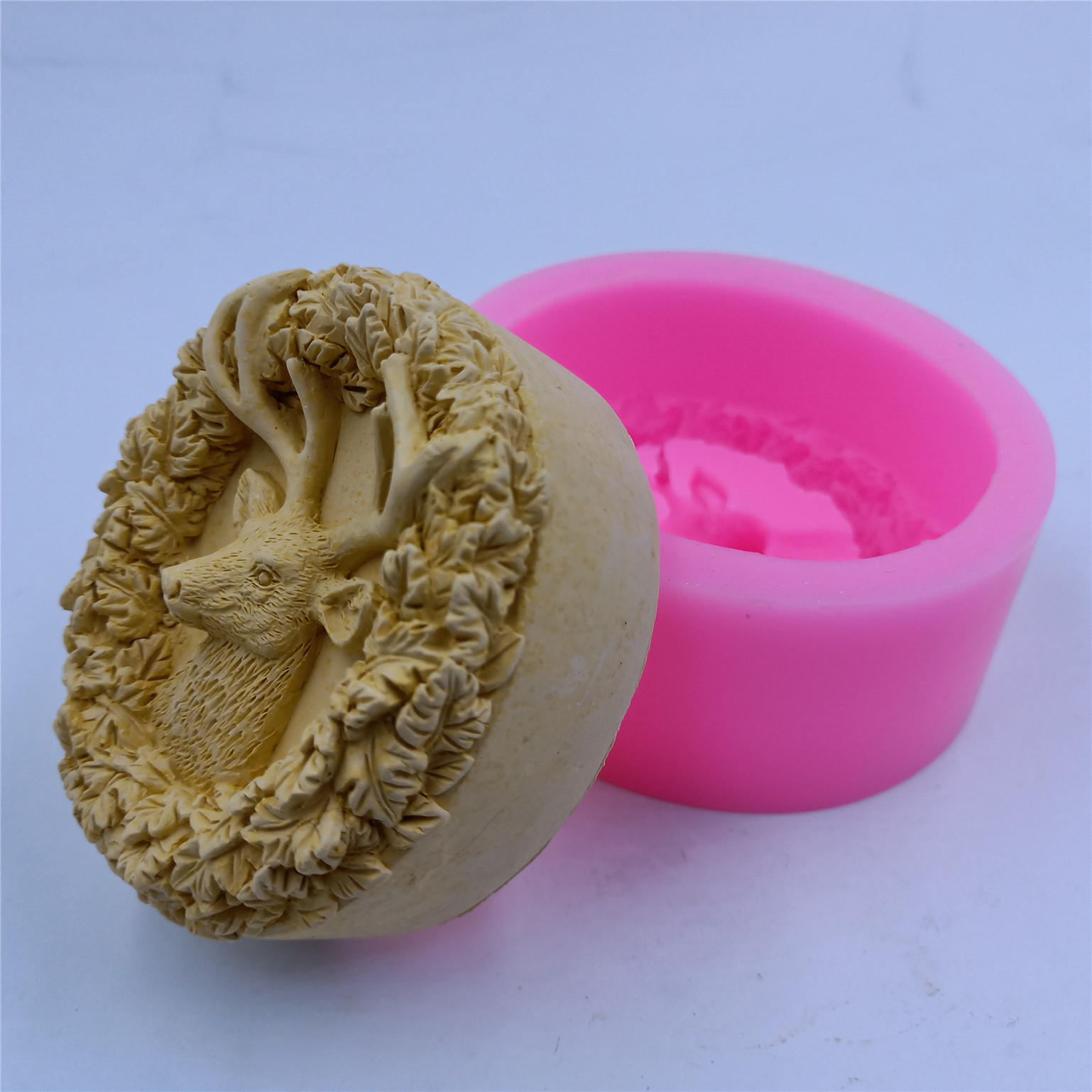 Deer Design Soap Silicone Mold - огляд і ціна Soap Making Tray