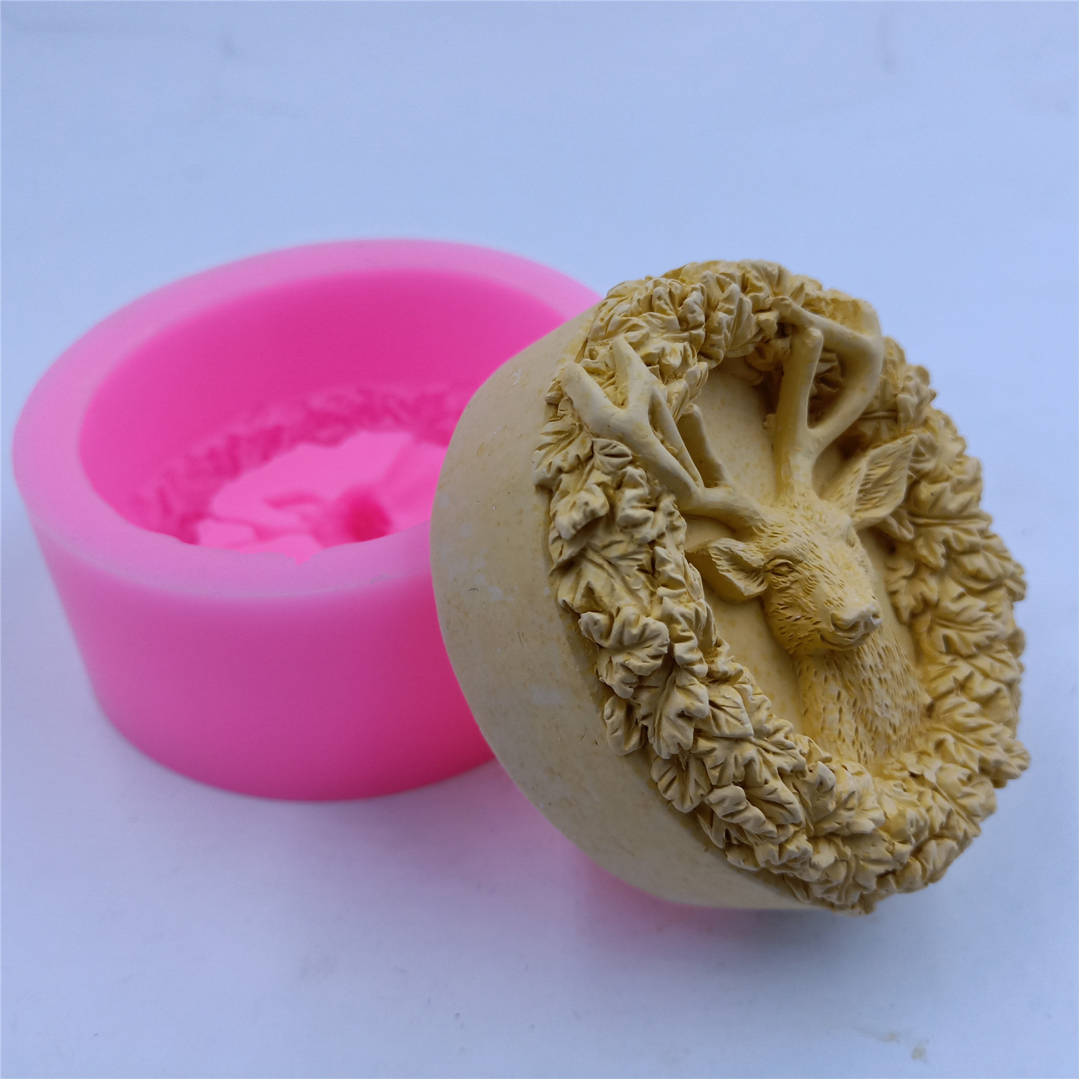 Deer Design Soap Silicone Mold - огляд і ціна Soap Making Tray