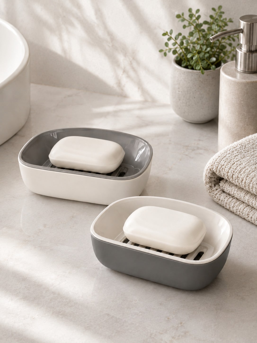 Double Layer Soap Holder, Hous - огляд і ціна Soap Dish Draining
