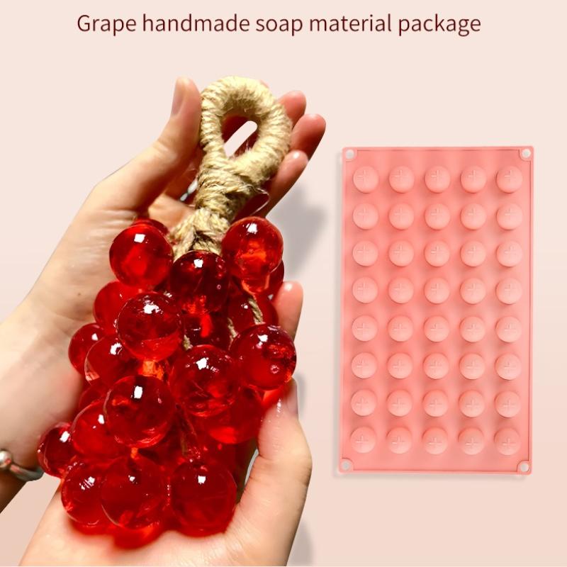 Silicone Grape Ball Molds Easy - огляд і ціна Soap Making Kit For Kids
