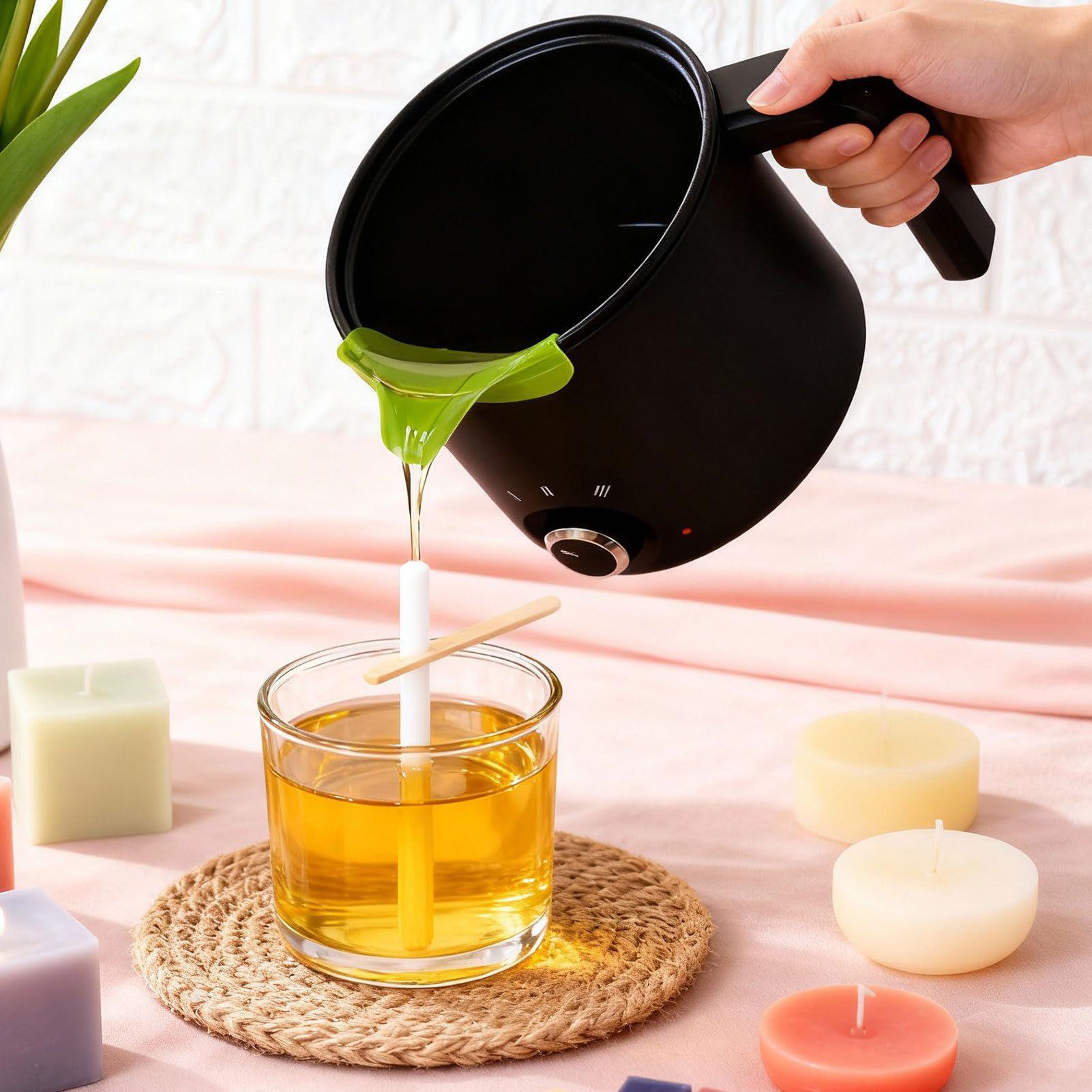 Candle Wax Melting Pot 1.5L La - огляд і ціна Soap Making Diy Kit