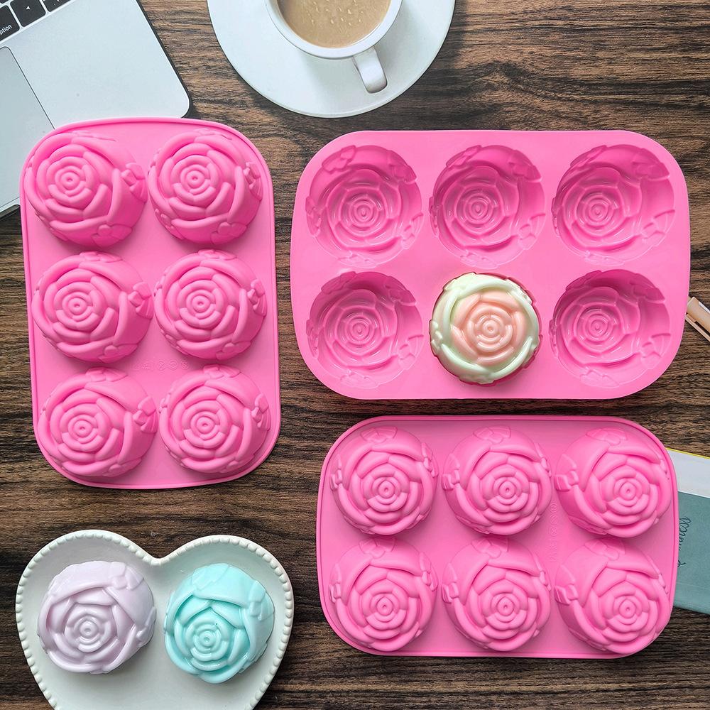 6 Holes Rose Flower Handmade S - огляд і ціна Soap Making Kit For Kids