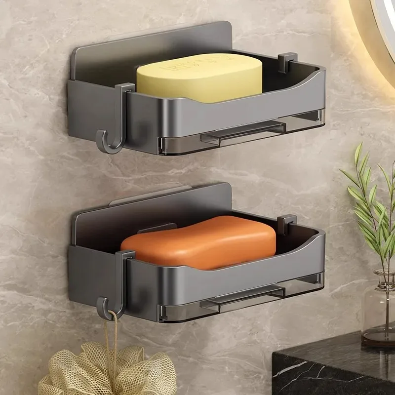 1pcs Wall Mounted Soap Drain B - огляд і ціна Soap Dish Draining
