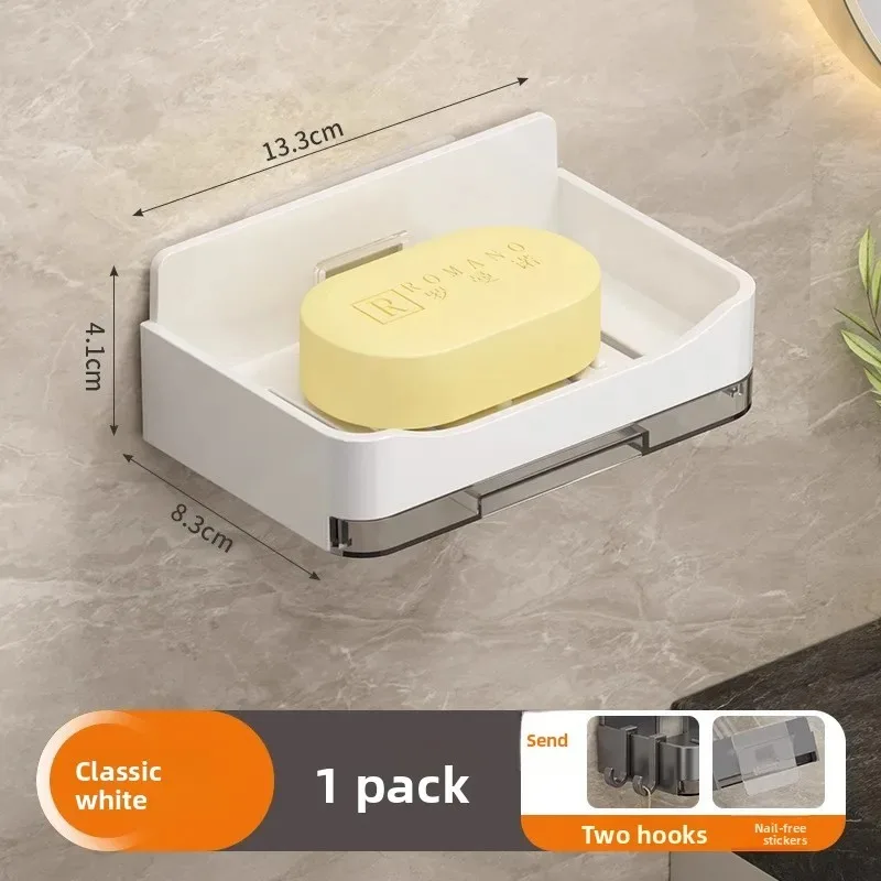 1pcs Wall Mounted Soap Drain B - огляд і ціна Soap Dish Draining