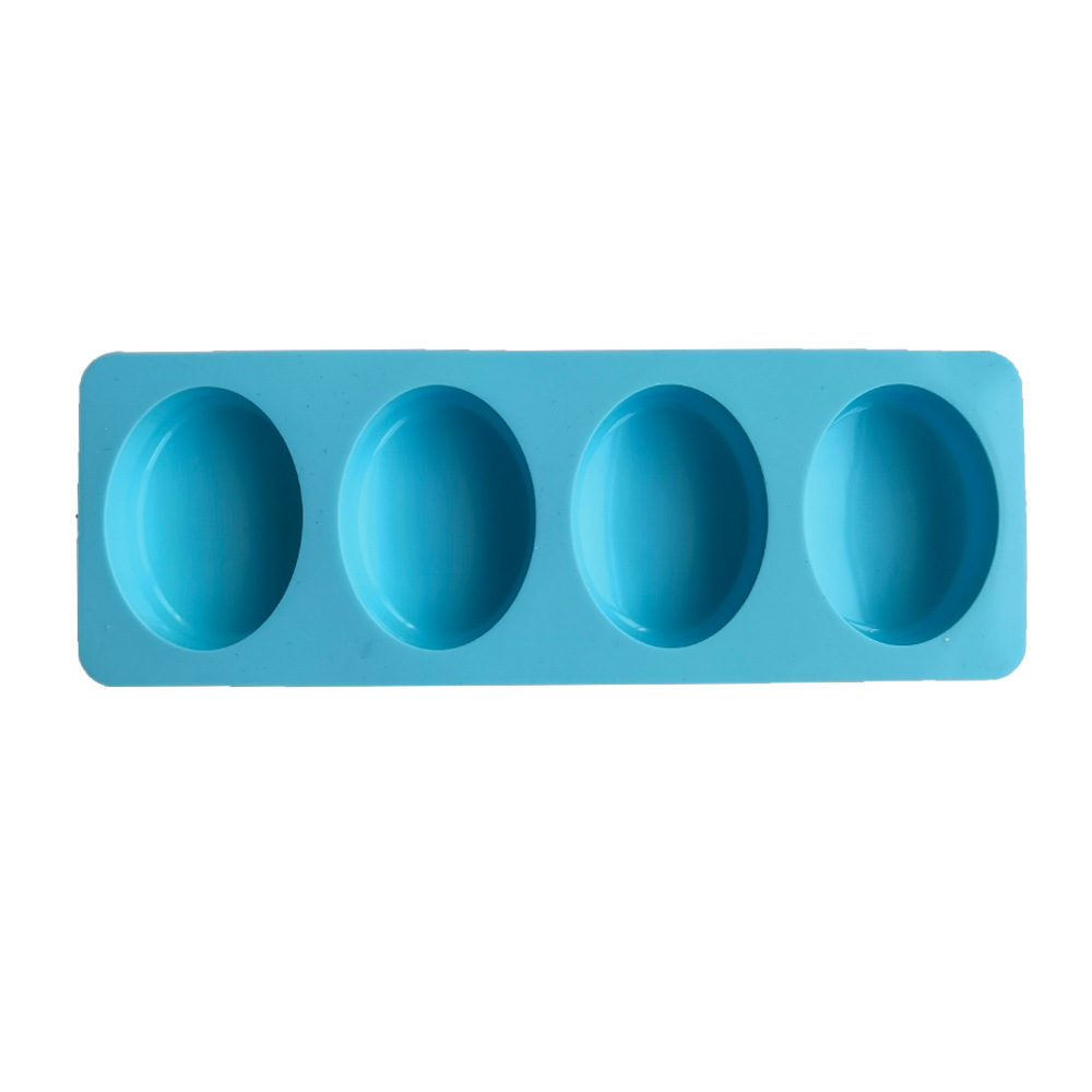 4 Cavities Oval Handmade Soap  - огляд і ціна Soap Making Diy Kit