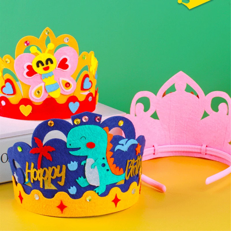 4Pcs/lot DIY Crafts Toy Crown  - огляд і ціна Soap Making Kit For Kids