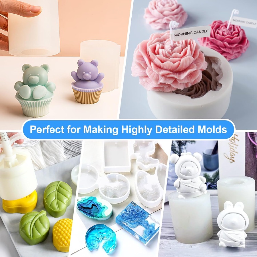 Silicone Mold Making Kit, 38.8 - огляд і ціна Soap Making Diy Kit
