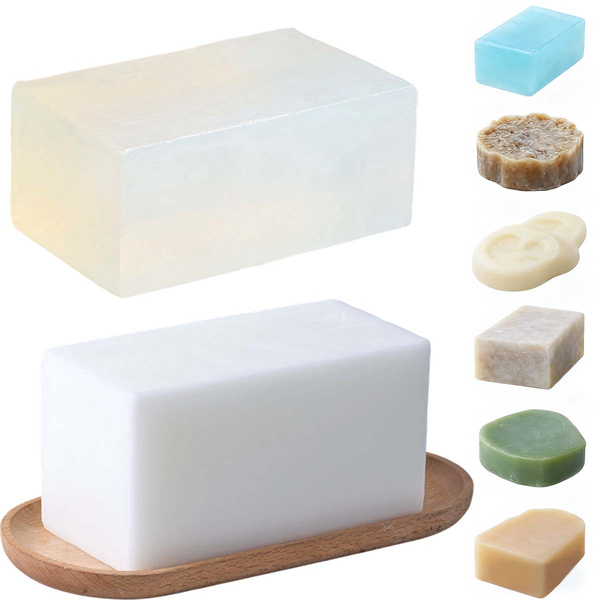 1000G Box Clear White Glycerin - огляд і ціна Soap Making Base