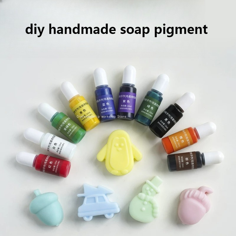 Handmade Soap Base Pigment 10  - огляд і ціна Soap Making Base